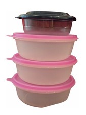 3+1 contenitori tondi per alimenti Tupperware