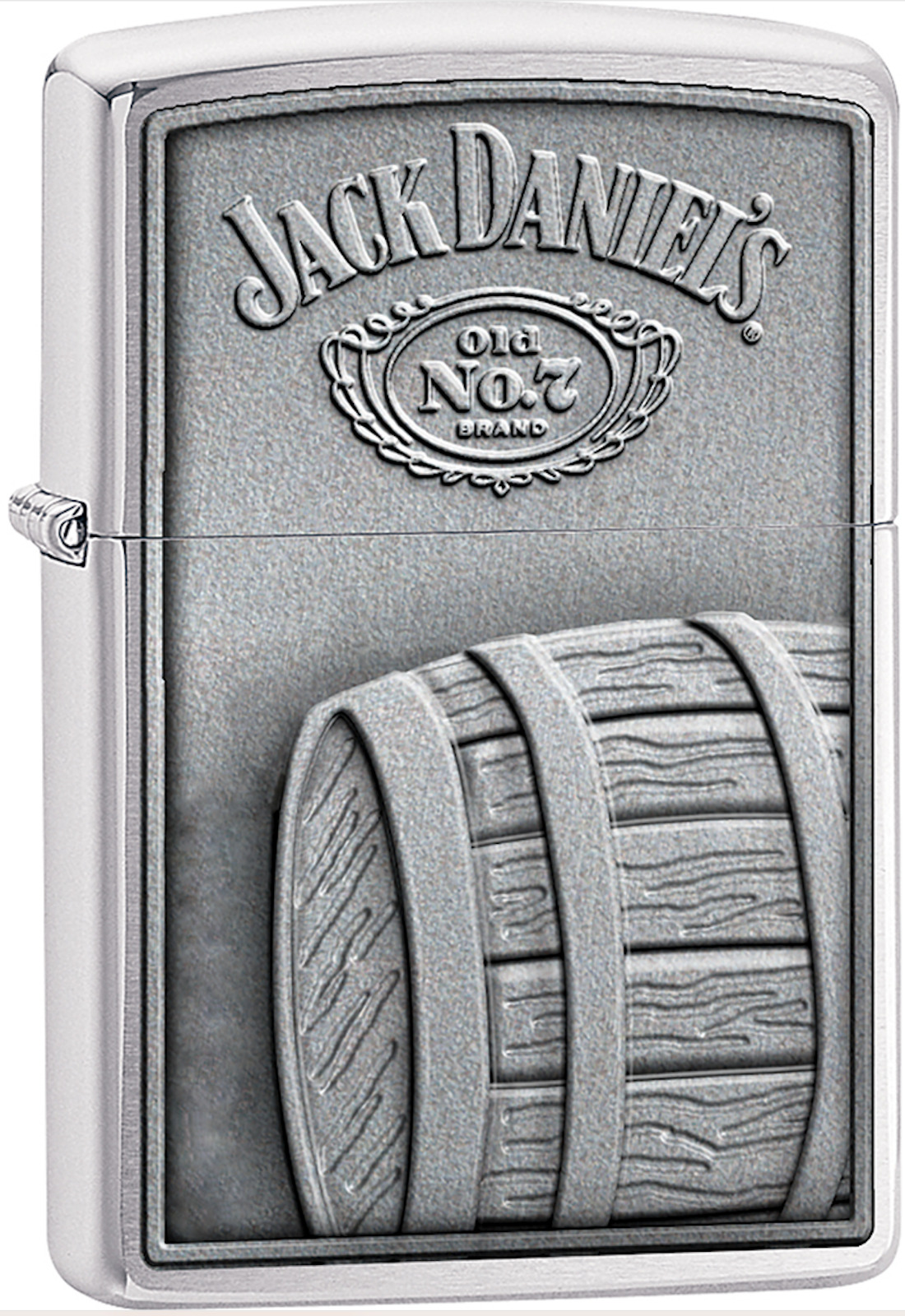 Zippo Windproof Metal Design Fire Lighter - Jack Daniel's Barrel