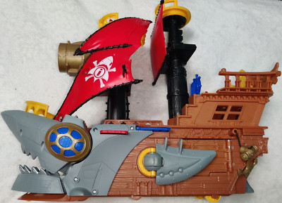 2015 Fisher-Price DHH61 Imaginext Shark Bite Pirate Ship No Figures