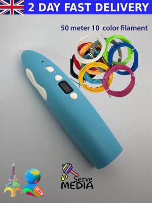 Kabelloser 3D Stift Druck für Kinder Zeichenstift niedrige Temperatur