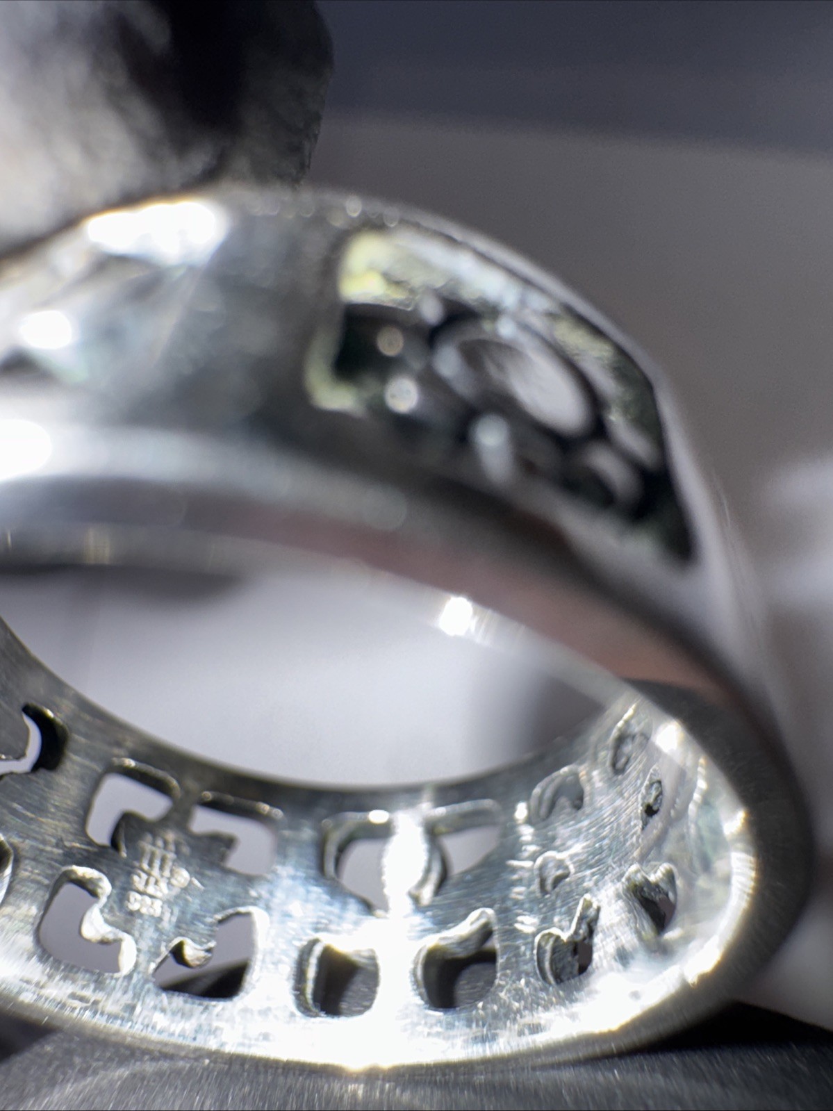 James Avery Signed Ring Sterling Silver - image 3