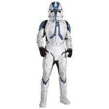 STAR WARS CLONE TROOPER 501 KINDER KOSTÜM Karneval Halloween Party Overall Helm