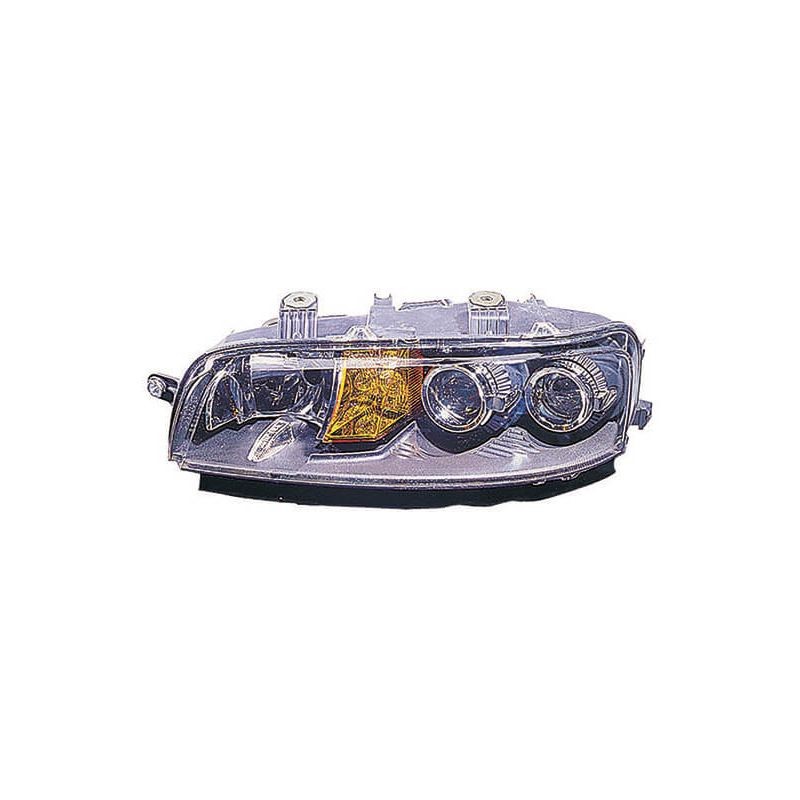 Phare avant gauche Fiat Punto 2 avec antibrouillards intégrés optique H7 H3
