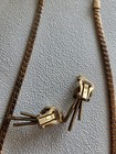 Vtg. Trifari Alfred Philippe Baguette Rhinestone Necklace Earring Set For Repair — photo 5