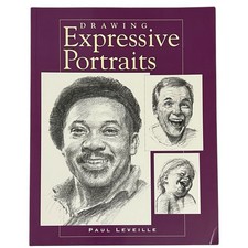 Drawing Expressive Portraits Paul Leveille 1996 North Light Books Art Guide