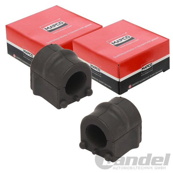 2X Mapco 23,3Mm Stabilager Vorne Beidseitig Passend FüR Fiat Croma Opel Signum-image