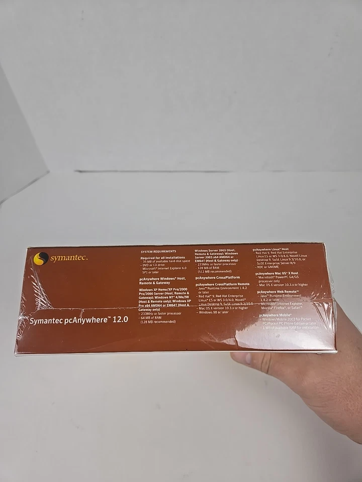 Symantec pcAnywhere 12.0 - Single User Remote Control Software (Brand New) - Image 4 of 4