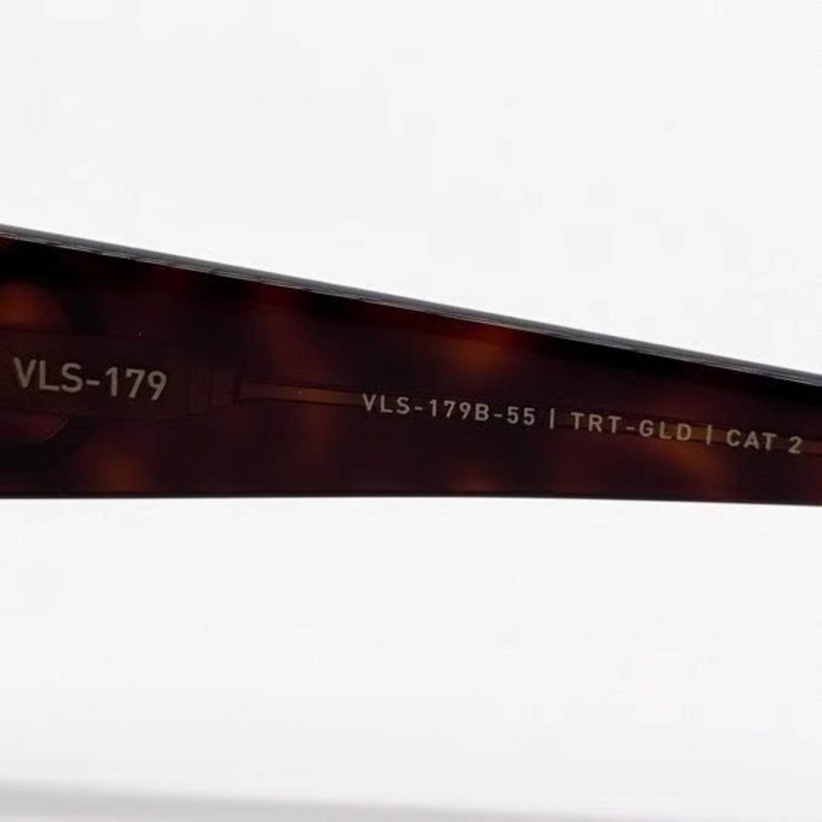  New! Valentino VLS 179B, Tortoise Shell Sunglasses with Green Lenses, Authentic thumbnail 10
