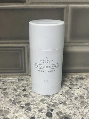 Primally Pure Blue Tansy All Natural Deodorant Stick 1.7oz NEW