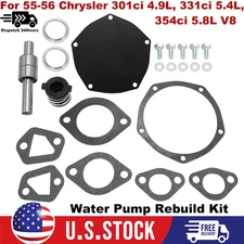 For 1955-1956 Chrysler with 301 331 354 V8 Engine Water Pump Rebuild Kit 1537947