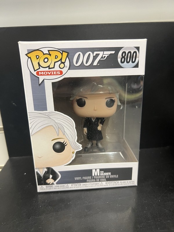 Funko Pop! Vinyl JAMES BOND 007 M from Goldeneye 800 Figure NEW