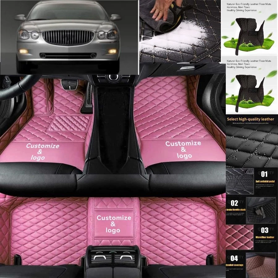 For Buick Park Avenue Floor Mats All Weather Protection Floor Liners   - Image 3 of 4