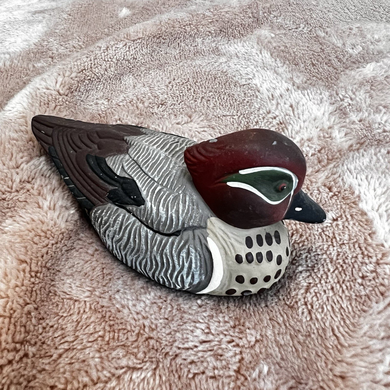 Avon Collector Duck Series 1984–Set of 6Vintage Figurines•Mallard Wood Duck+More