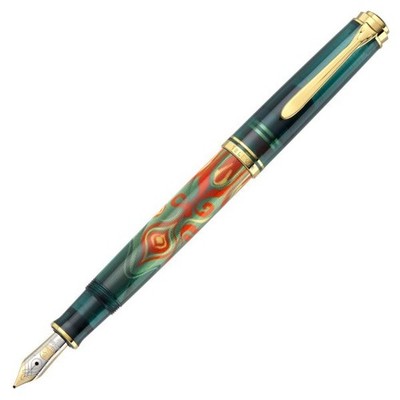 Pelikan Souverän M600 Fountain Pen in Rudi Rother Art Collection - Broad Point