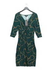 Sosandar Bodycon Midi Dress UK16 in Green