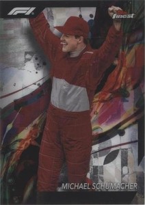 1992 GRILLE FORMULE 1 F1 Michael Schumacher Rookie RC #84 PSA 9 COMME