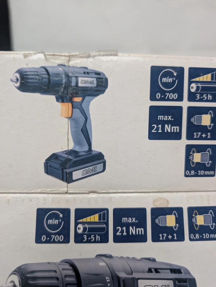 CMI C-ABS-18-Li B Akku-Bohrschrauber defekt - Bild 3 von 4