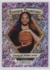 2025 Upper Deck Goodwin Champions Pink Confetti /149 Darius Garland #10 0sp7