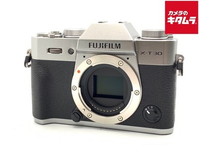 FUJIFILM X-T30 II 26.1MP Mirrorless Digital Camera Body SILVER