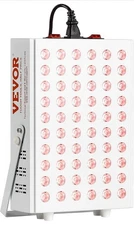VEVOR Red Light Therapy Panelfor Body Face 60 Dual-Chip LEDs 660nm & 850nm Light