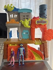 Scooby-Doo Imaginext Haunted GhostTown Playset Miniera Ferroviaria + 2 Personaggi Mattel