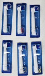 Oral-B Power Tip Replacement Toothbrush Head Interproximal Cleaning * LOT OF 6 *