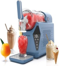 3-in-1 Slushie Machine Drinks Chiller & Soft Serve Ice Cream Dispenser 1.6L