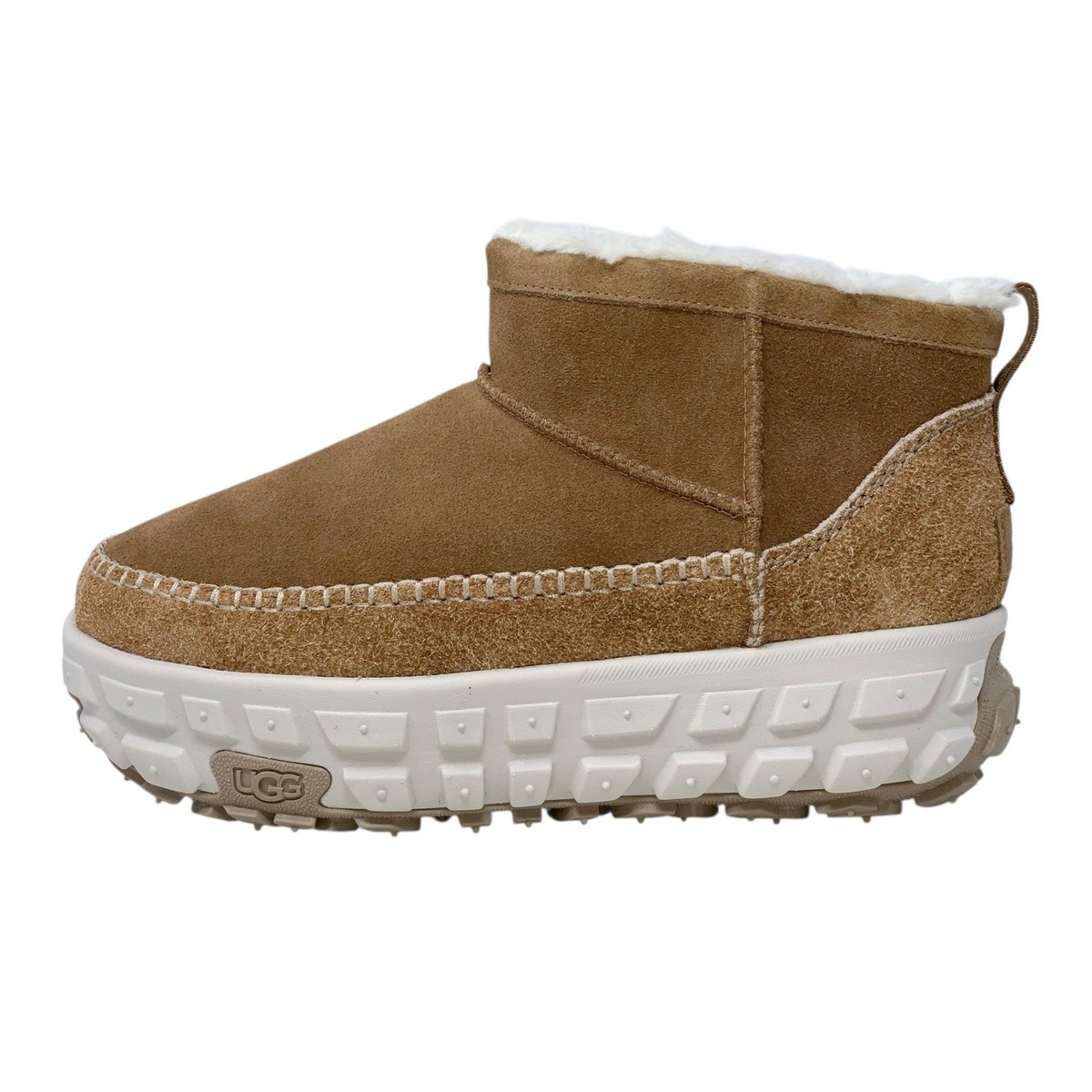 UGG Venture Daze Ultra Mini Chestnut Brown Winter Boots, Size 11