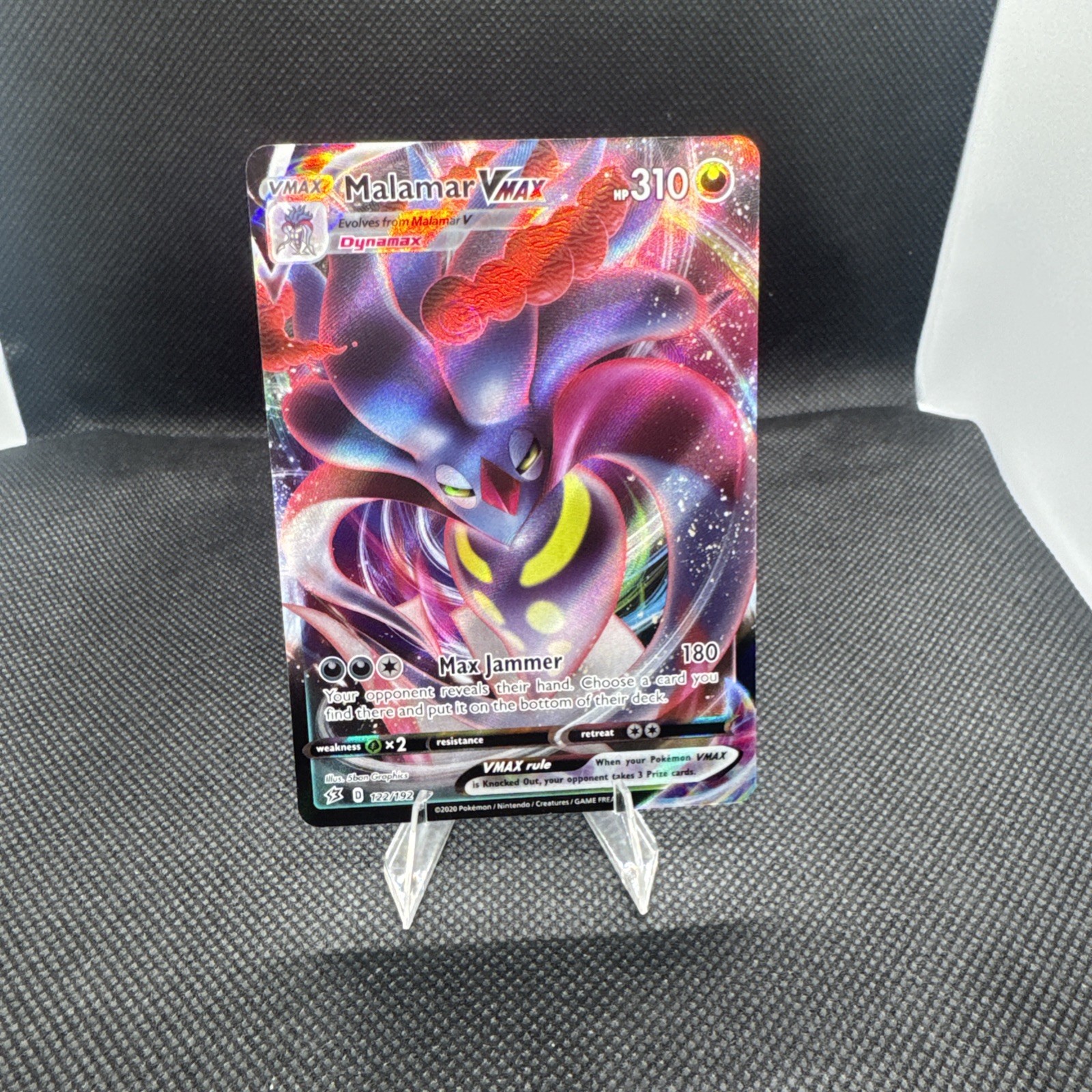 Malamar VMAX 122/192 Swsh02: Rebel Clash Holo