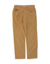 DOLCE & GABBANA Mens Straight Casual Trousers W33 L28 Beige Cotton RW03