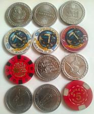 Central City and Blackhawk casino tokens and chips