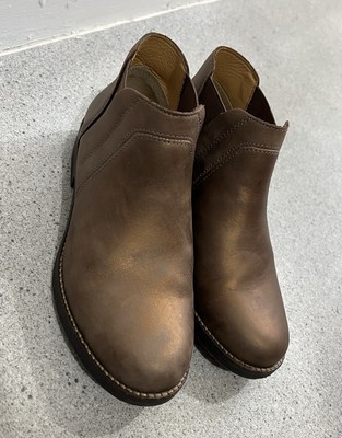 Chelsea Boot Clarks Demi Clarks Demi Beat Bronze Metallic Leather