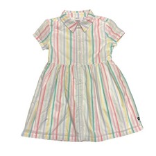 GAP Kid's Girl's 100 Cotton Short Sleeved Comfort Relaxed Fit Dress