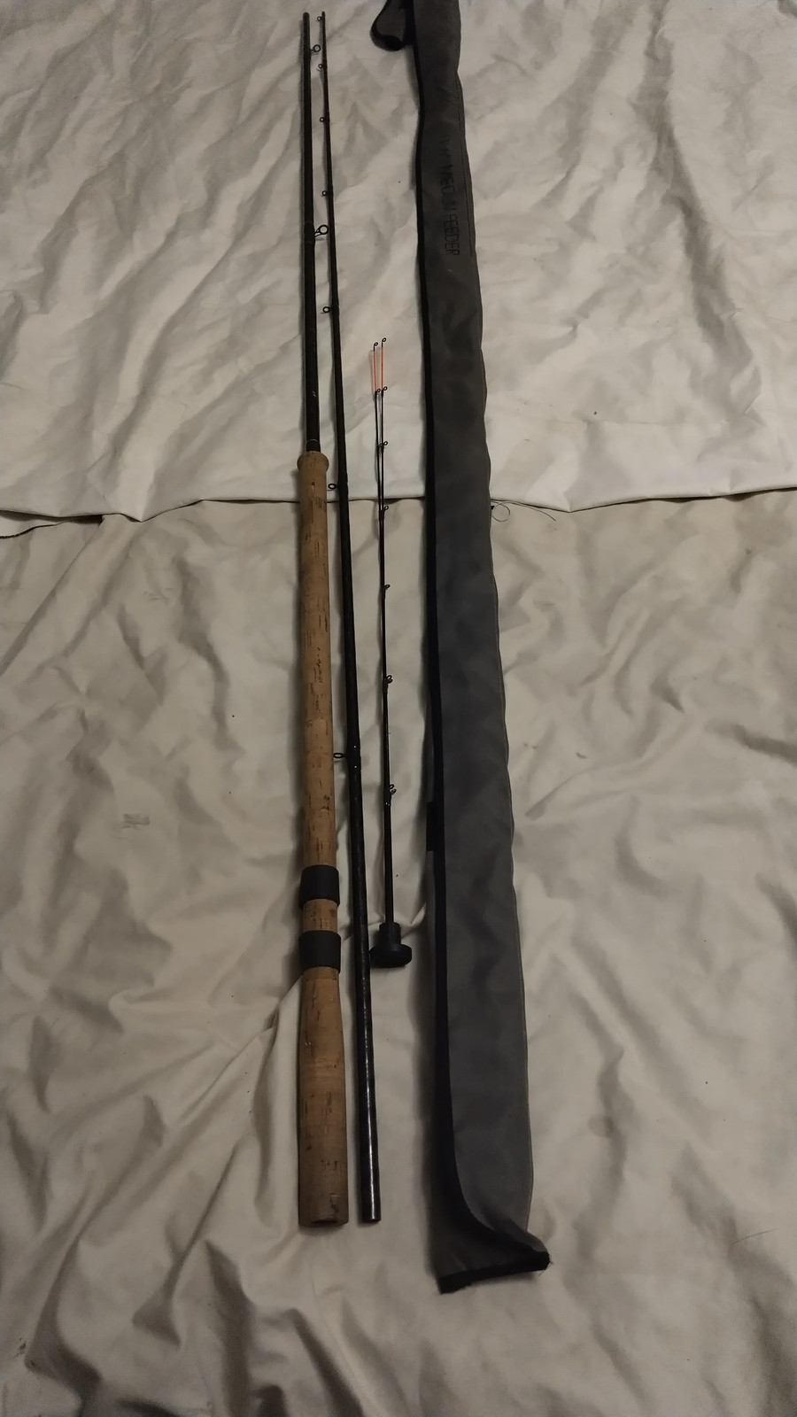 Drennan 11ft 6in Medium Feeder Rod + 2 Tips & Original Bag Coarse Fishing
