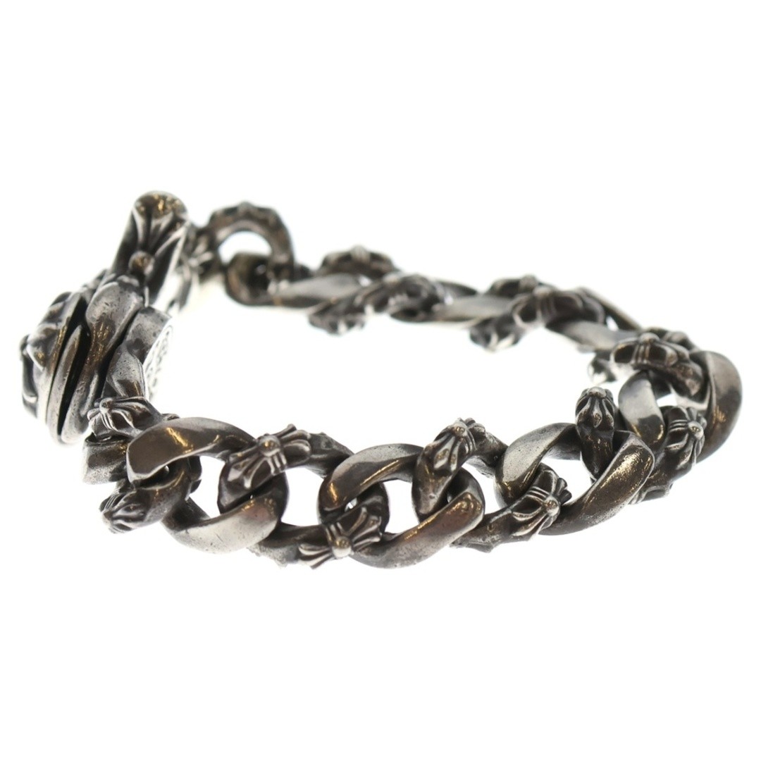 CHROME HEARTS FNCY CHN LNK FANCY LINK CLIP Bracelet 15 Links Silver BCA145 Used thumbnail 4
