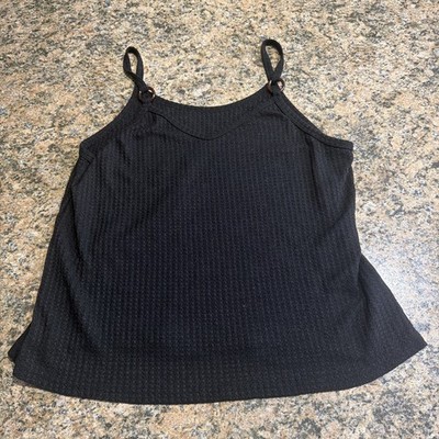 Shien Xl Black Tank Top
