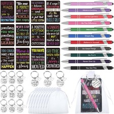 Pasimy 48 Pcs Inspirational Gifts Bulk 12 Motivational Mini Notepads 12 Posit...