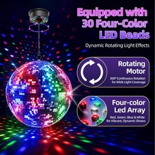 16/20 Large Disco Ball Mirror Big Hanging Gla...