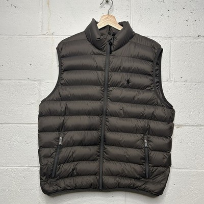 Polo Ralph Lauren Packable Down Vest  Grey 