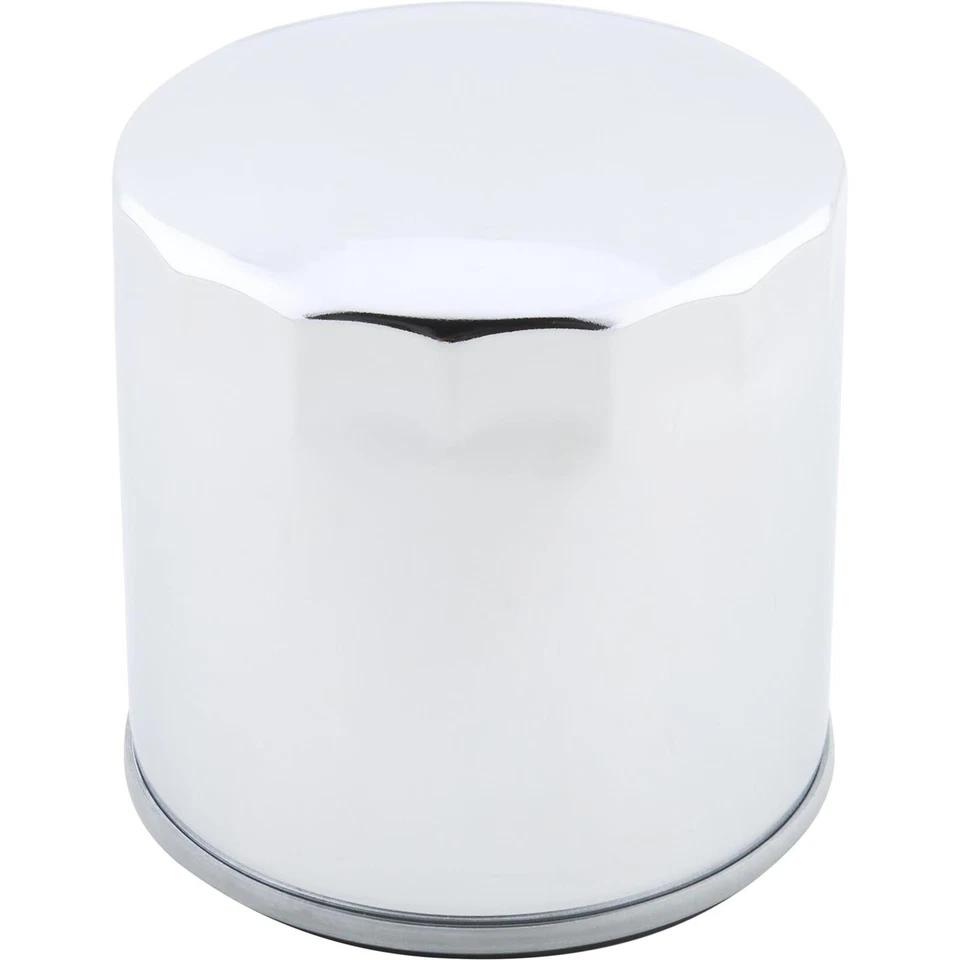 Short Chrome Oil Filter, Fits Chevy - Image 4 of 4