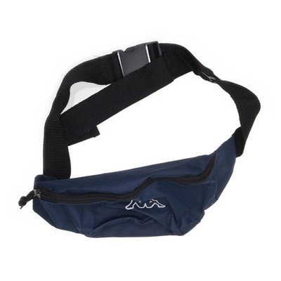 Kappa, Gürteltasche, Unisex (Erwachsene), Polyester, Blau/Schwarz, 7, 7 #Qyq