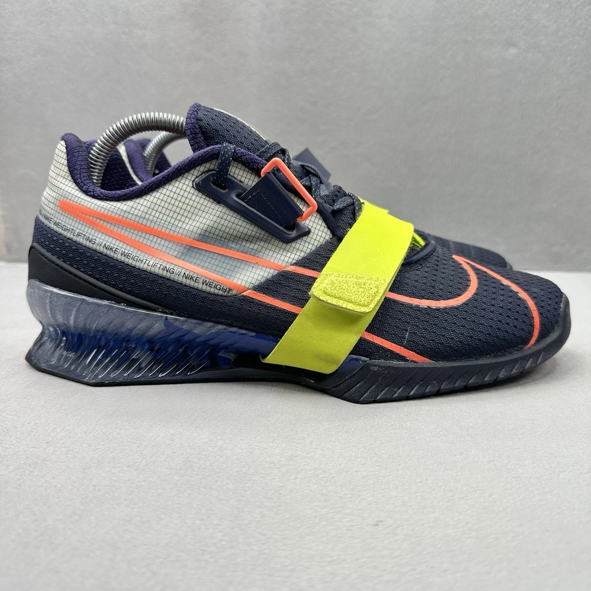 Nike Romaleos 4 Blackened Blue Cyber for Sale | Authenticity