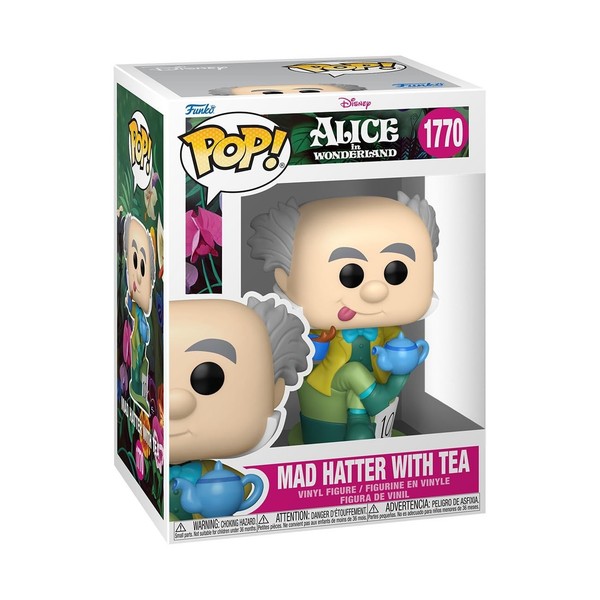 Funko Pop! Disney: Alice In Wonderland Classic - Mad Hatter With Tea - Figurine-image