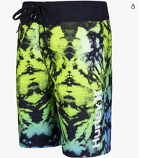 Hurley Boys' Board Shorts Size 8 Northern Lights Tie Dye NWT