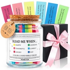 Bible Verse Jar,Read Me When Verses Jar For Emotions
