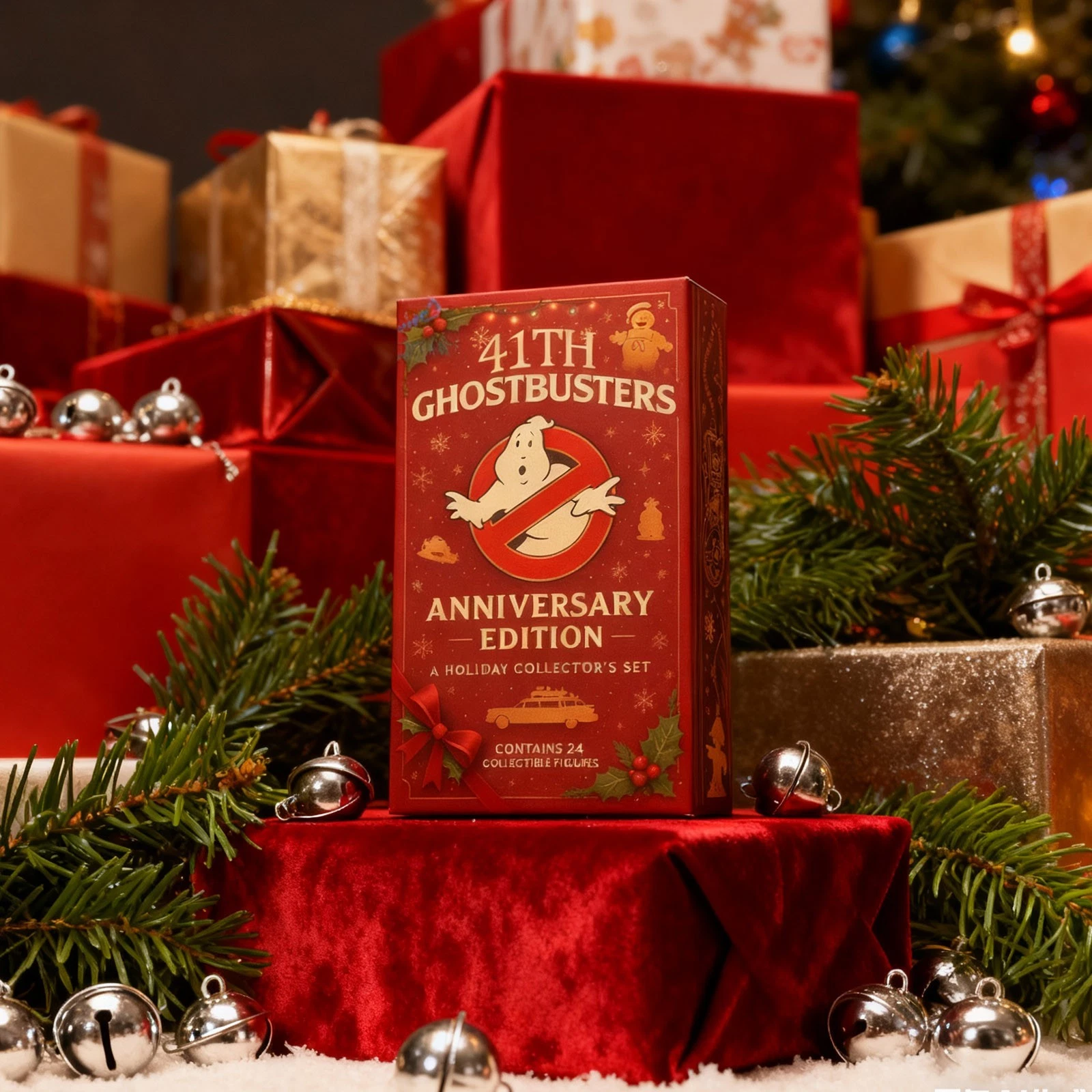 Ghostbusters 41St Anniversary 2025 Advent Calendar 2D Acrylic for Christmas Tree