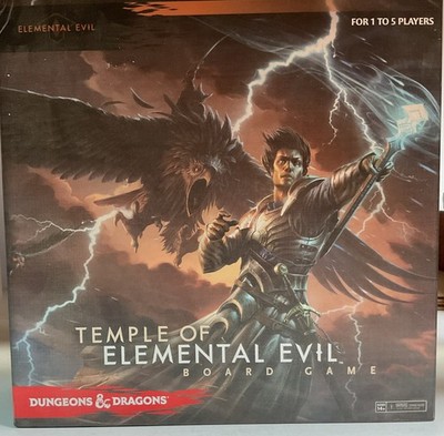 DUNGEONS DRAGONS TEMPLE OF ELEMENTAL EVIL BOARD GAME, Complete