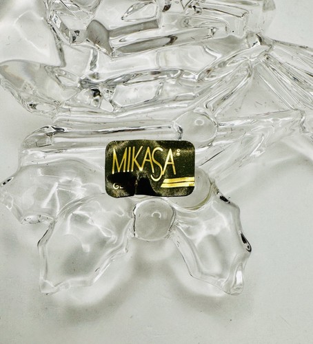 Mikasa Crystal Cardinal Ornament Holiday Facets SN405/578 Original Box Sticker - Picture 8 of 13