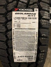 4 New LT 285 75 16 LRE 10 Ply Yokohama Geolandar A/T4 All Terrain Tires