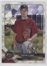 2018 Bowman Chrome Prospects Atomic Refractor Taylor Clarke #BCP113 6u5